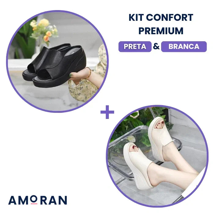 Sandália Ortopédica Feminina - Confort Premium