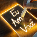 Luminária 3D de Escrever Criativa LED + Caneta