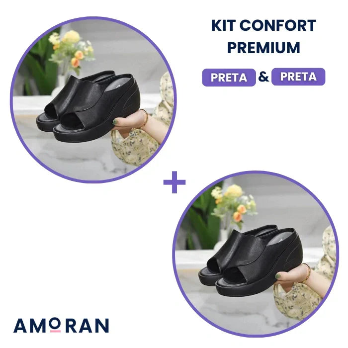 Sandália Ortopédica Feminina - Confort Premium