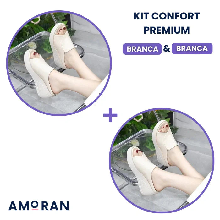 Sandália Ortopédica Feminina - Confort Premium