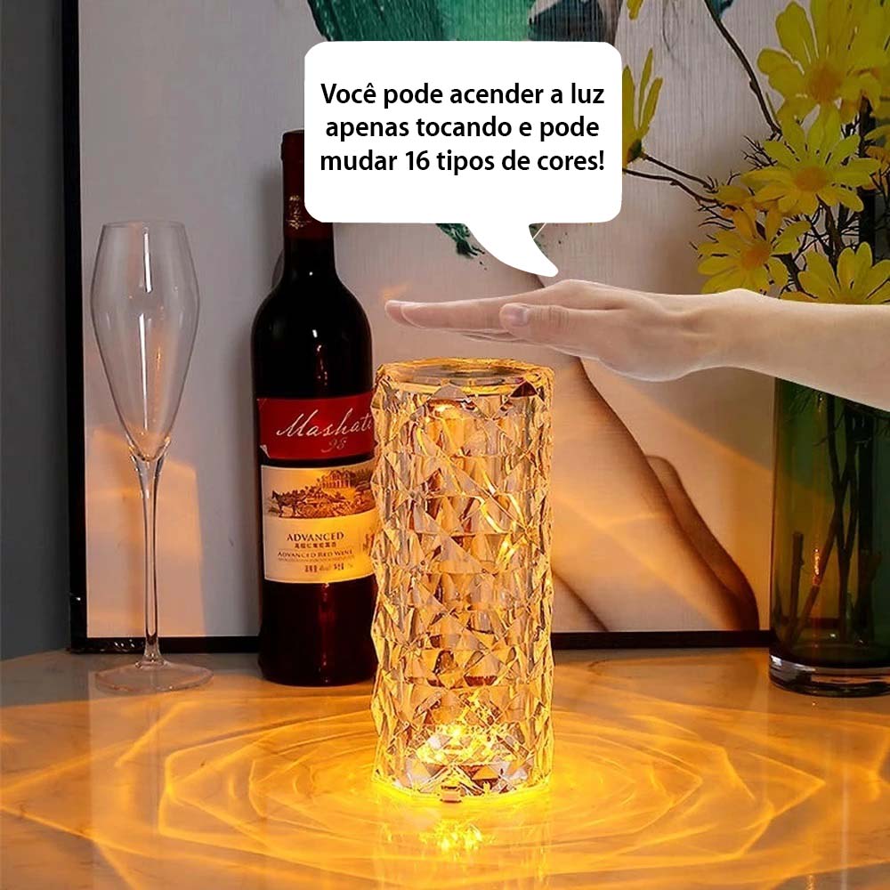 Luminária Lumos com 16 Cores