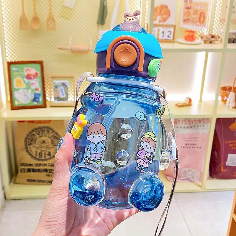 Garrafa de Água Infantil Fofa