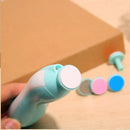 Lixa Elétrica de Unha Aparador Cortador Para Bebê Infantil Com Estojo