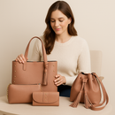 Kit 4 Bolsa Feminina Chérie