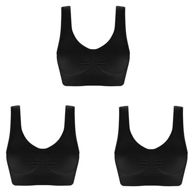 Sutiã Confortável Sem Costura Top Confort - Compre 1 e Leve 3
