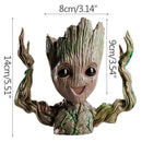 Vaso de Planta Suculentas Cactos Porta Treco Baby Groot Planter