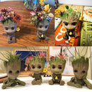 Vaso de Planta Suculentas Cactos Porta Treco Baby Groot Planter