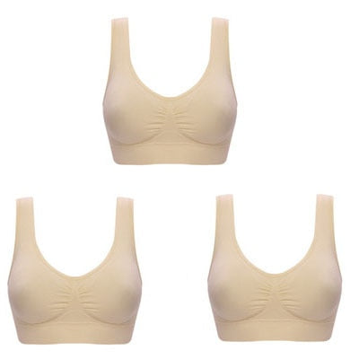 Sutiã Confortável Sem Costura Top Confort - Compre 1 e Leve 3