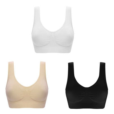 Sutiã Confortável Sem Costura Top Confort - Compre 1 e Leve 3