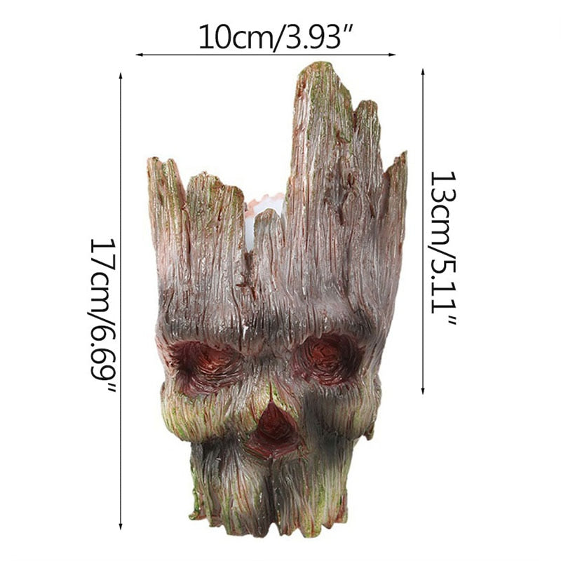 Vaso de Planta Suculentas Cactos Porta Treco Baby Groot Planter