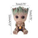 Vaso de Planta Suculentas Cactos Porta Treco Baby Groot Planter