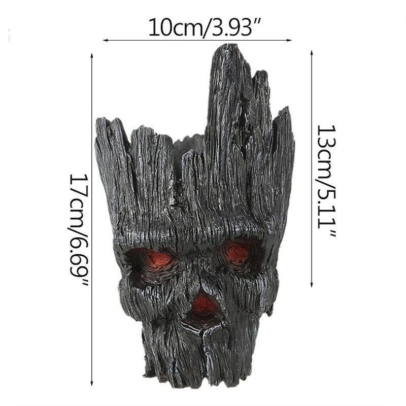 Vaso de Planta Suculentas Cactos Porta Treco Baby Groot Planter