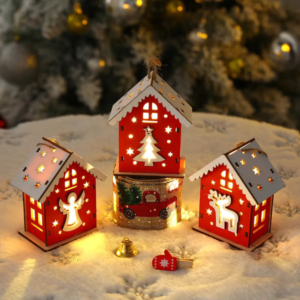 Mini Casa Decorativa de Natal