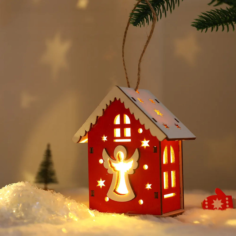 Mini Casa Decorativa de Natal
