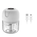 Mini Trituradoras Processador Elétrico de Alimentos Portátil com 3 Lâminas