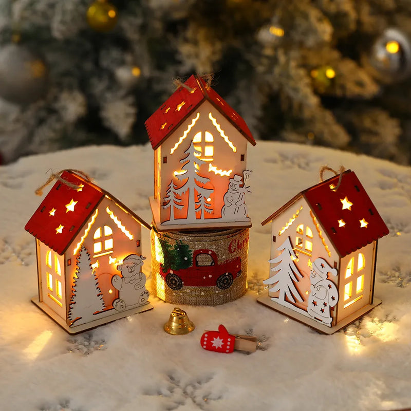 Mini Casa Decorativa de Natal