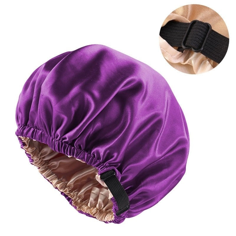 Touca de Cetim Ajustável Anti Frizz