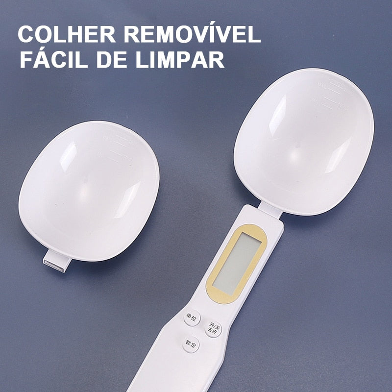 Colher com Balança Digital