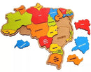 Mapa do Brasil Educativo Infantil