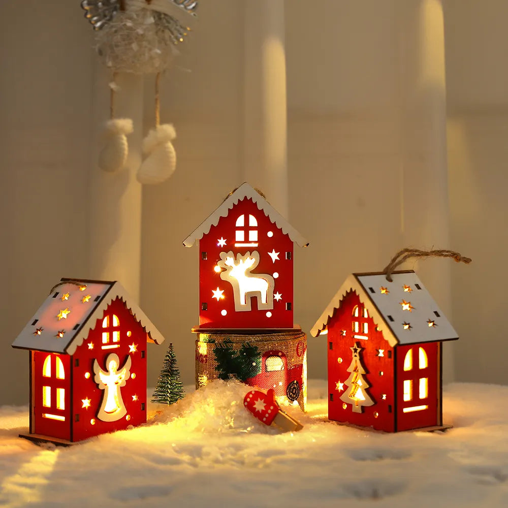 Mini Casa Decorativa de Natal