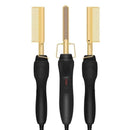Pente Alisador de Cabelos Bivolt Goldglam
