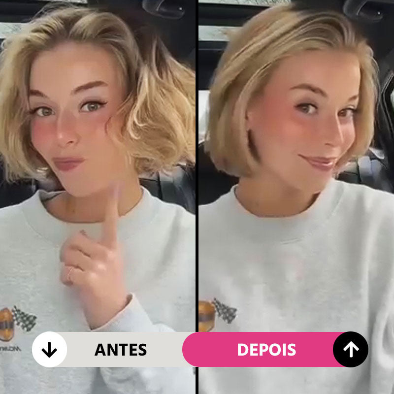 Escova Secadora Alisadora de Cabelo 4 em 1 PermaGlam