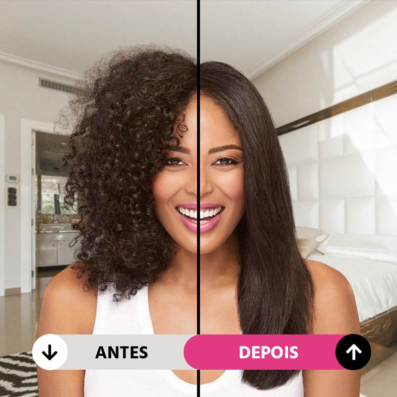 Pente Alisador de Cabelo 5 em 1 Sem Fio PermaGlam