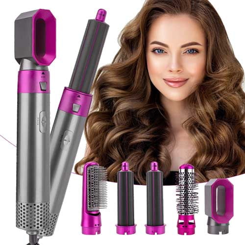 Escova de Cabelos Multifuncional 5 em 1 MultiFlex