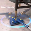 Esfregão Rodo Limpeza Triangulo Mop Giratorio 360° TriMop