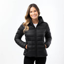 Jaqueta Feminina Puffer com Capuz