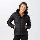 Jaqueta Feminina Puffer com Capuz