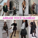 Kit Meia Calça Forrada Quentinha Translúcida - Compre 1 Leve 2