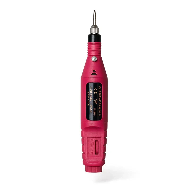 Lixa de Unha Elétrica Bivolt Profissional 6 em 1 Megapen