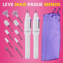 Lixa de Unha Elétrica Profissional 5 em 1 Sem Fio Megapen