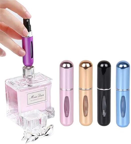 Mini Frasco De Perfume Recarregável 5ml Gold