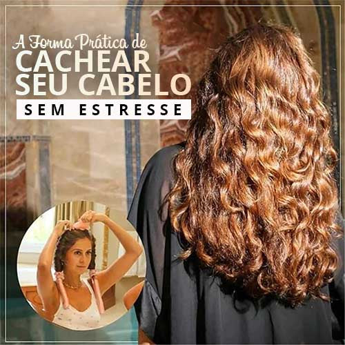 Modelador de Cachos Sem Calor + Brinde de Grampo