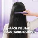 Kit Completo de Cabelo 3 em 1: Pente Alisador + Escova Alisadora + Modelador de Cachos