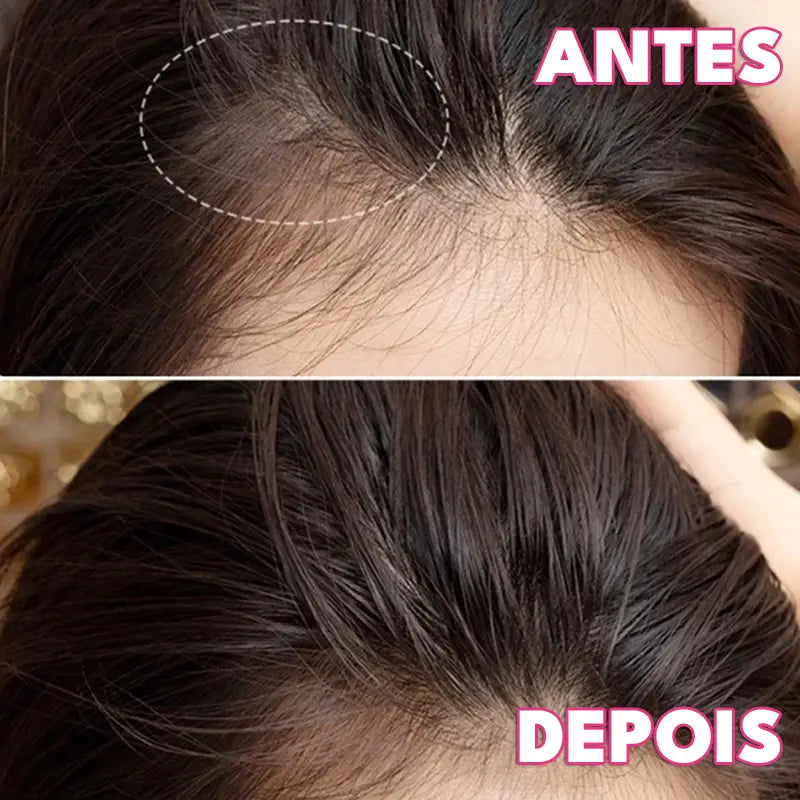 Preenchimento de Maquiagem Capilar para Esconder Cabelos Brancos e Ralos À Prova D'Agua Natural Unissex FillHair