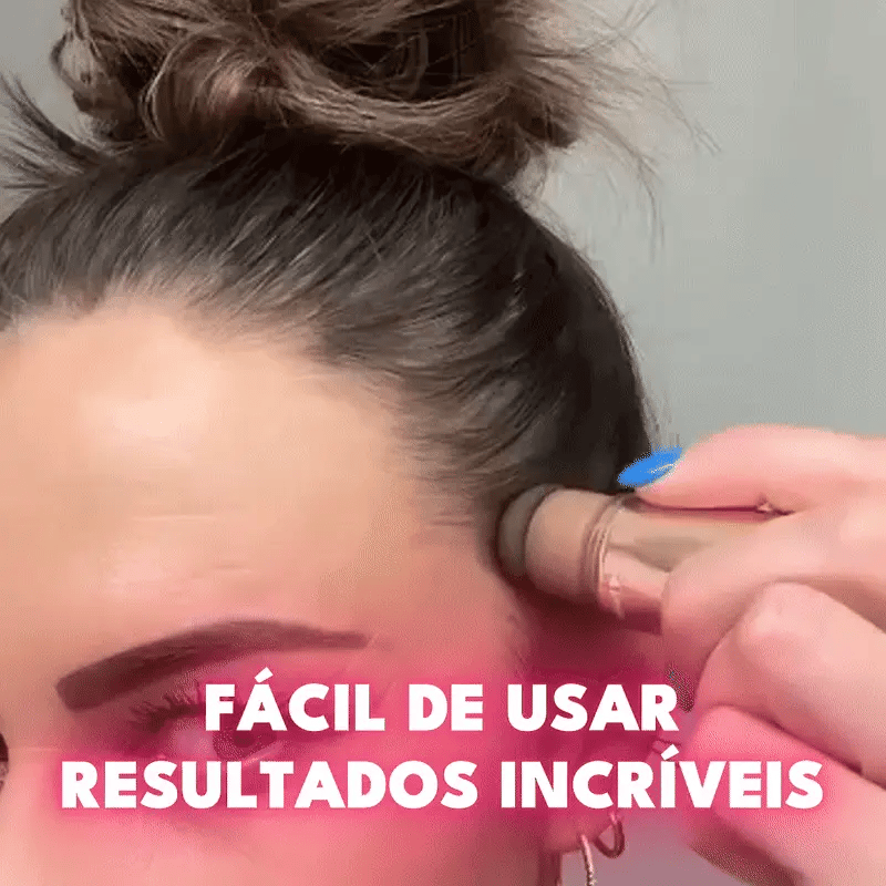 Preenchimento de Maquiagem Capilar para Esconder Cabelos Brancos e Ralos À Prova D'Agua Natural Unissex FillHair