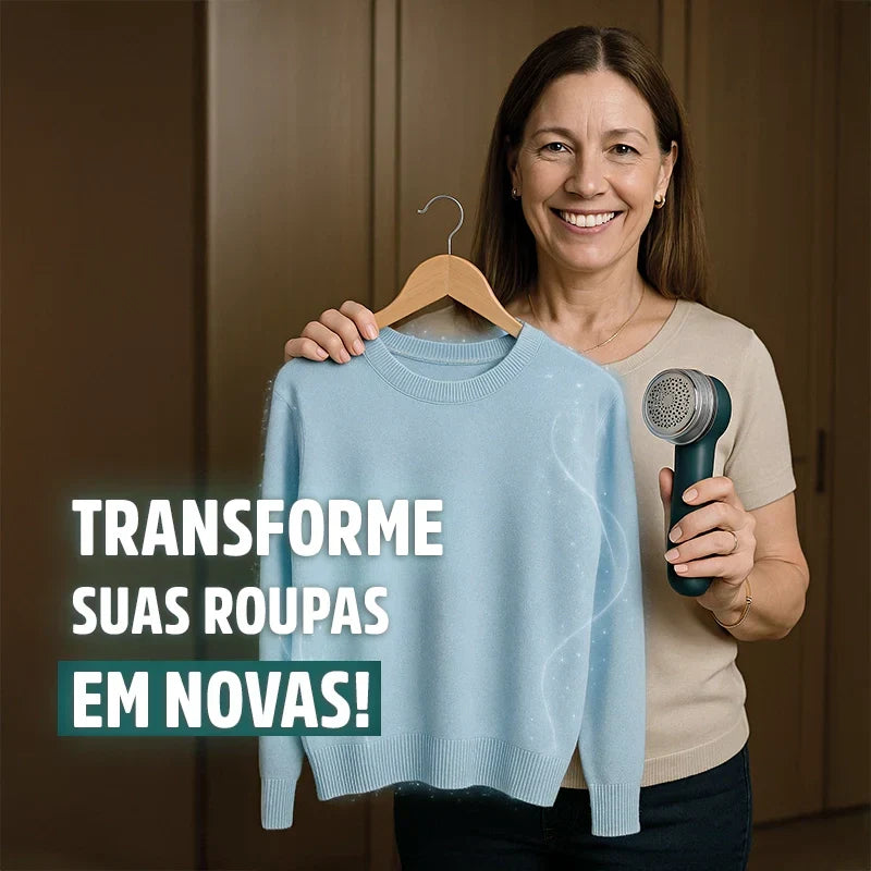 Removedor de Bolinhas Elétrico Sem Fio LintFree