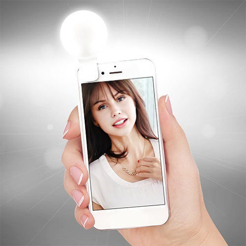 Ring Light Clipe Anel Luz pra Selfie Flash Celular Perfeito