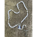 Terço Pescoço Nossa Senhora Aparecida Resplendor Perola