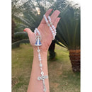 Terço Pescoço Nossa Senhora Aparecida Resplendor Perola